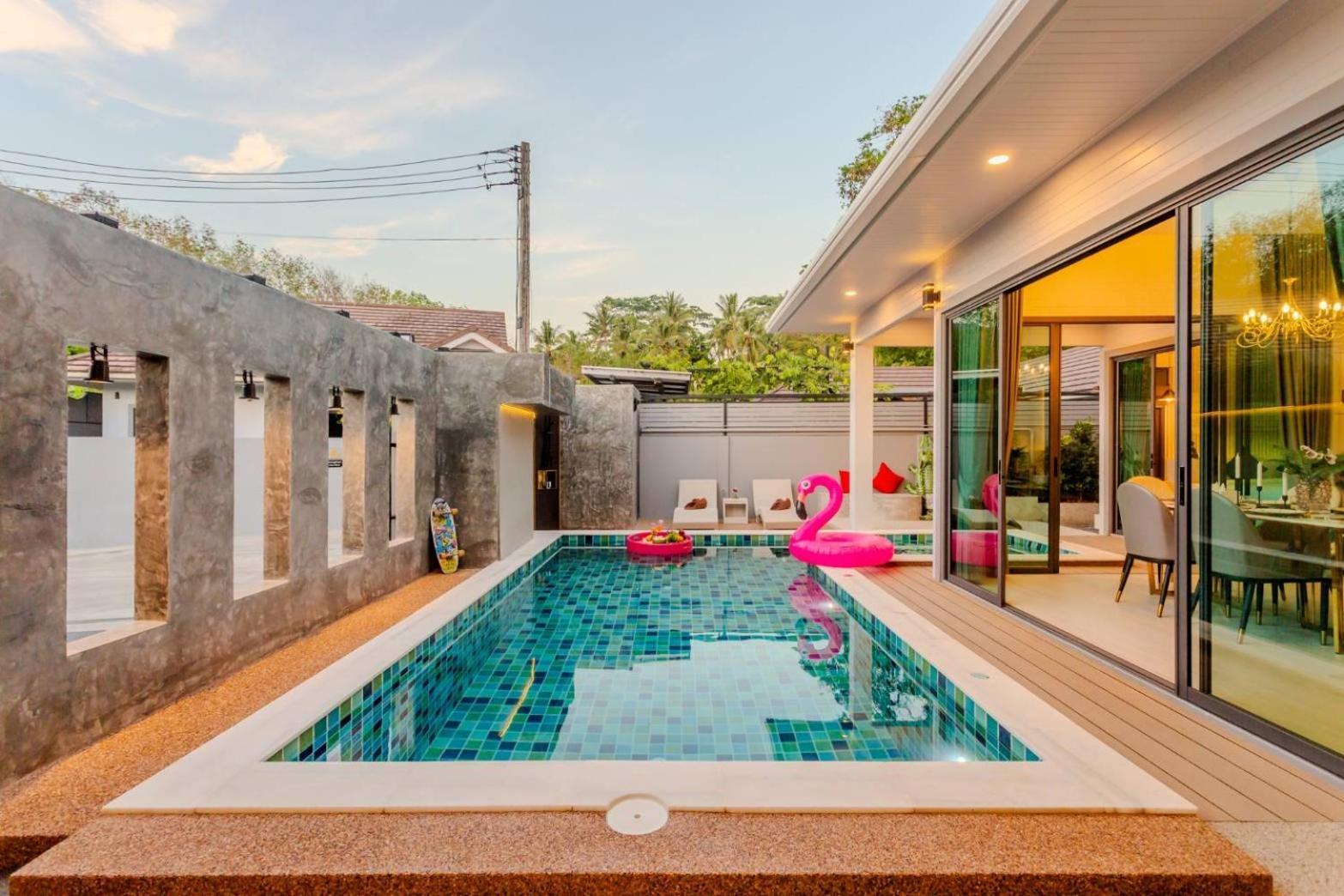 Nut & Non Pool Villa By Duangtham Ban Khlong Haeng Eksteriør billede