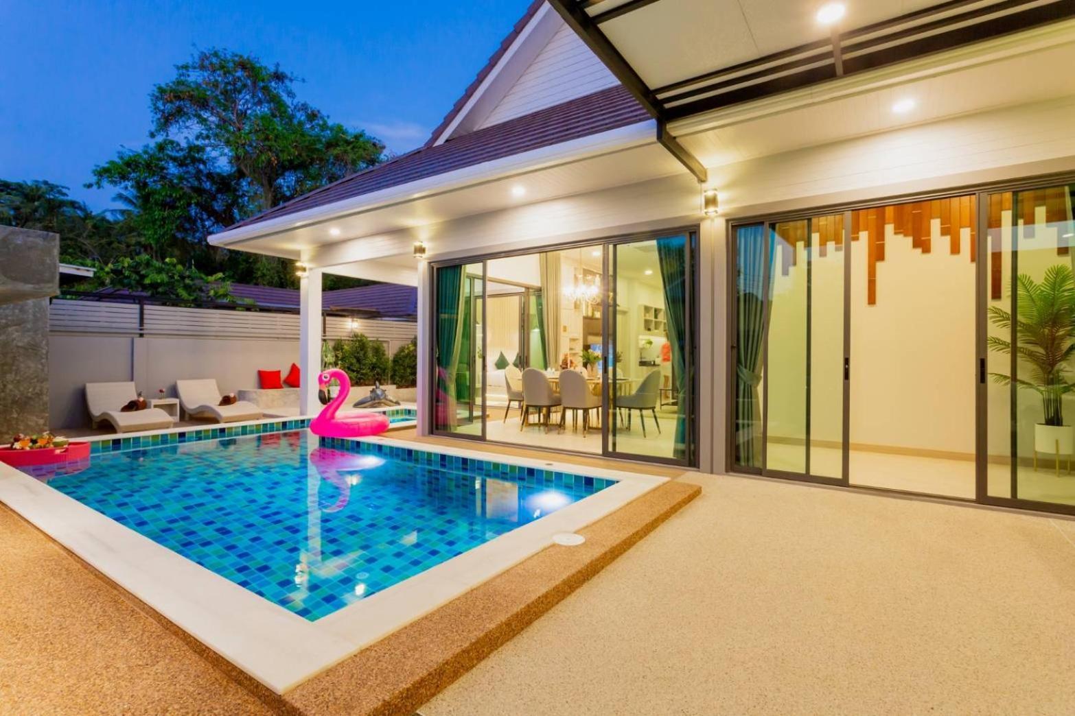 Nut & Non Pool Villa By Duangtham Ban Khlong Haeng Eksteriør billede